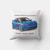 伝説のZ-R-ONE自動車芸術 クッション (裏面)