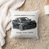 伝説のZ-R-ONE自動車芸術 クッション (ブランケット)