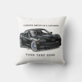 伝説のZ-R-ONE自動車芸術 クッション (裏面)