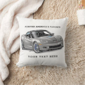 伝説のZ-R-ONE自動車芸術 クッション (ブランケット)