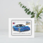 伝説のZ-R-ONE自動車芸術 シーズンポストカード (スタンド正面)