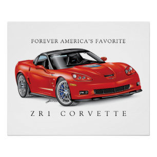 伝説のZ-R-ONE自動車芸術 ポスター