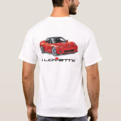 伝説のZ-R-ONE自動車芸術 Tシャツ (裏面)