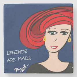 伝説はなされます ストーンコースター