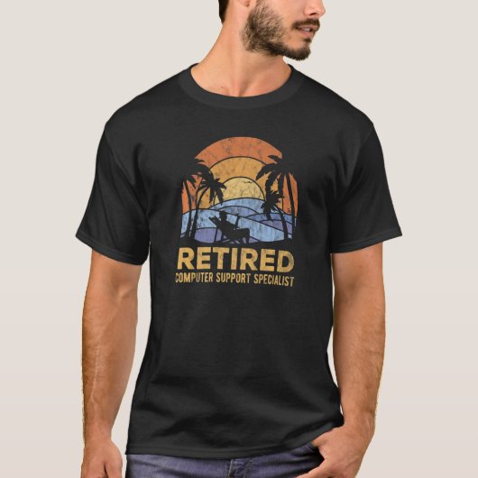 伝説はコンピュータ退職したプログラマを持つ Tシャツ (正面)