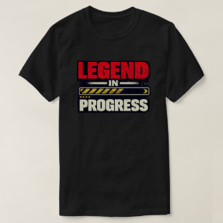伝説は今進行形 グランジモチベーションアート Tシャツ
