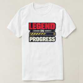 伝説は今進行形 グランジモチベーションアート Tシャツ