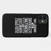 伝説は公式に存在している退職した Case-Mate iPhoneケース (裏面(横))