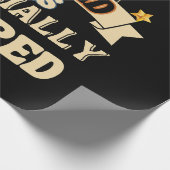 伝説は公式に存在す退職したる ラッピングペーパー (角)