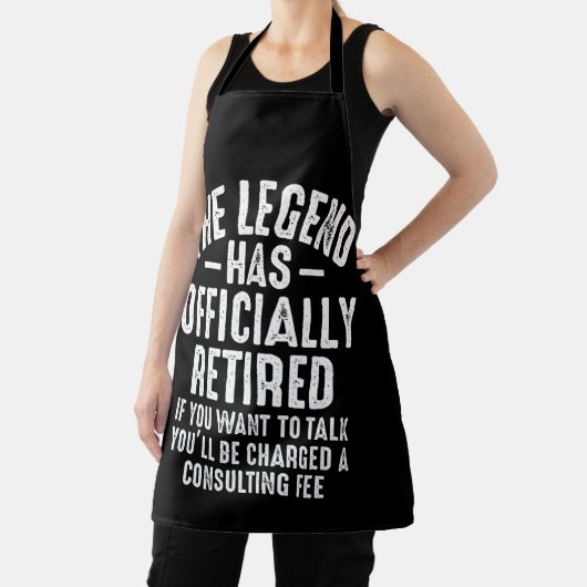 伝説は公式に引退し退職したた エプロン (インサイチュ)