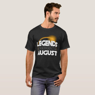伝説は威厳があるな日食で生まれます Tシャツ