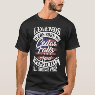 伝説は杉生まれの秋アイオワのヴィンテージバレットにあった Tシャツ