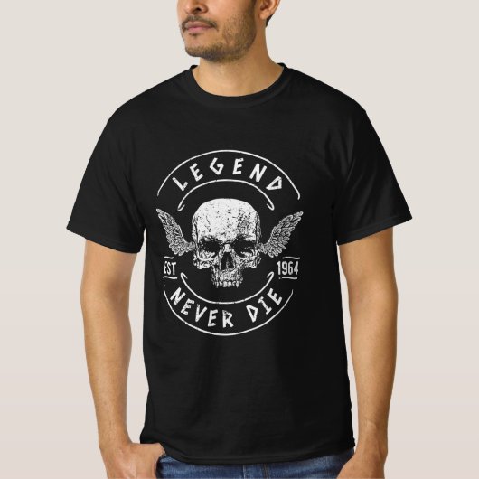 伝説は死なず 1964 Tシャツ (正面)