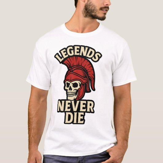 伝説は死なない Tシャツ (正面)