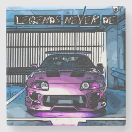 "伝説は決して死なない"コースター ストーンコースター