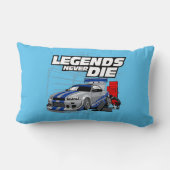 伝説は決して死なない! ランバークッション (裏面)