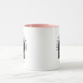 伝説は決して死なない – 白い蓮 マグカップ (中央)