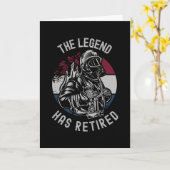 伝説は消防退職した者だ カード (黄色い花)