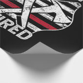 伝説は消防退職した者だ ラッピングペーパー (角)