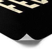 伝説は生まれ2月から2月の誕生日 ポスター (角)