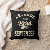 伝説は生まれ9月から9月誕生日 クッション (ブランケット)
