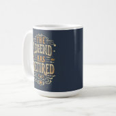 伝説は退職した コーヒーマグカップ (正面左)