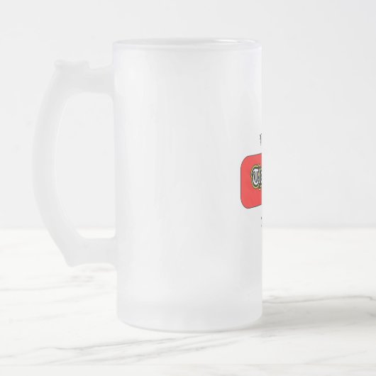 伝説は退職した フロストグラスビールジョッキ (左)