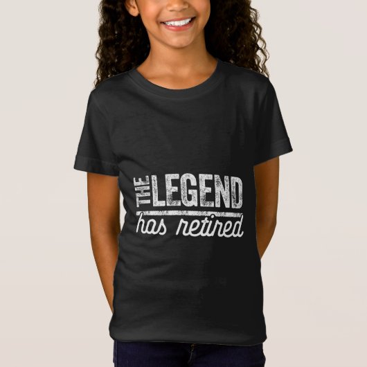 伝説は退職した Tシャツ (正面)