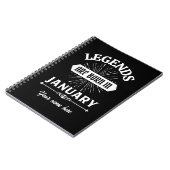 伝説は１月に生まれる ノートブック (左側)