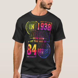 伝説は1938生まれ年84歳の誕生田だった Tシャツ