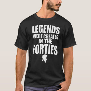 伝説は1940年代のスパルタンで作られた Tシャツ