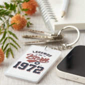 伝説は1972年の生まれ誕生日ギフトに含まれる キーホルダー (正面右)