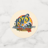 伝説は1973生まれ年に生まれた コンフェッティ (スモール正面)