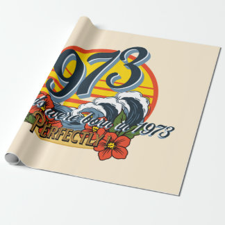 伝説は1973生まれ年に生まれた ラッピングペーパー