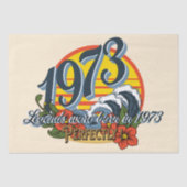 伝説は1973生まれ年に生まれた 薄葉紙 (正面)