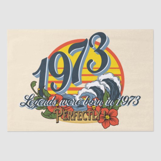 伝説は1973生まれ年に生まれた 薄葉紙 (正面)