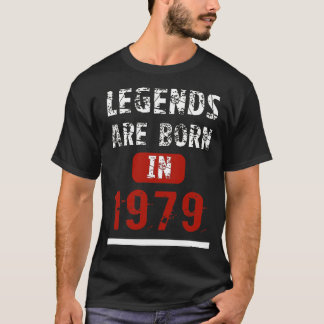 伝説は1979誕生日プレゼントで生まれます Tシャツ