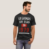 伝説は1979誕生日プレゼントで生まれます Tシャツ (正面フル)