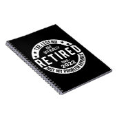 伝説は2022年退職したに公退職した式に ノートブック (右側)