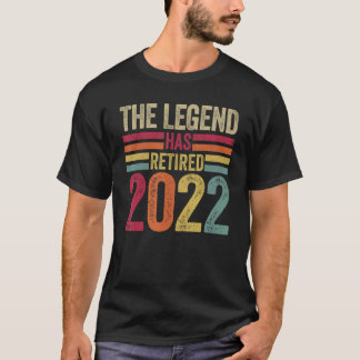 伝説は2022年退職したMのTees退職している Tシャツ