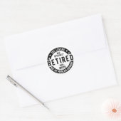伝説は2023年退職したに公退職した式に ラウンドシール (封筒)