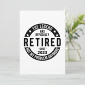 伝説は2023年退職したに公退職した式に 招待状 (スタンド正面)