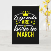 伝説は3月に生まれる カード (黄色い花)