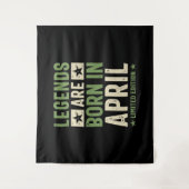 伝説は4月に生まれる - 4月生まれ タペストリー (正面)