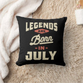 伝説は7生まれ月から7月の誕生日 クッション (ブランケット)