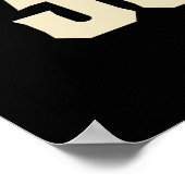 伝説は7生まれ月から7月の誕生日 ポスター (角)