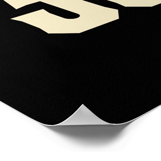 伝説は7生まれ月から7月の誕生日 ポスター (角)