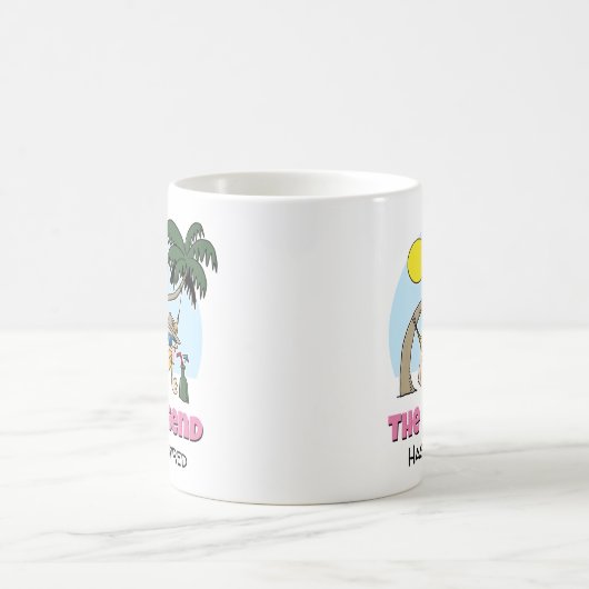 伝説はChill Hammockの退職した漫画おもしろいを持っている コーヒーマグカップ (中央)