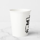 伝説はT退職したシャツだ 紙コップ (右)