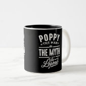 伝説をポピーにする ツートーンマグカップ (正面右)
